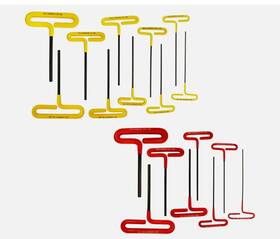 46438 Bondhus 46487 .46438 Loop T Handle Hex Wrench Set Metric Sae Standard 3/32-3/8in 2-10mm Usa