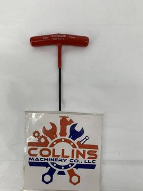 47454 Bondhus T-handle Wrench 2.5mm Single Piece
