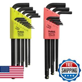 B000e7zprc Bondhus 20499 Balldriver Prohold L-wrench Double Pack Std/mm .050-3/8 Inch -1.5-10mm