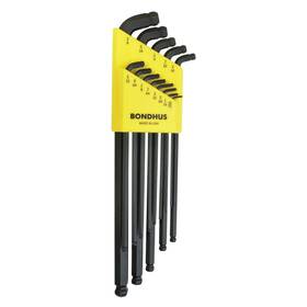 B01f6pwzjw Bondhus 67037 Stubby Dbl Ball End L-wrench Set With Proguard Extra Long Arm13 Pc