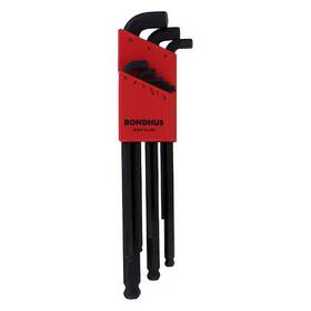 Bnd16799 Bondhus Hex Ball End Wrench Set 9 Piece 1.5mm