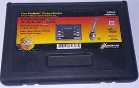 30646 Bondhus Phs6m/s-6c Socket Hex Bit Tool Set With Sockets 6 Inch Six Piece
