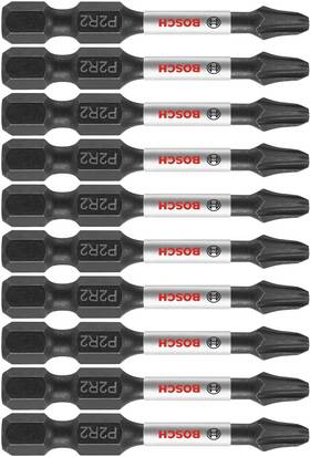 Itp2r2205 Bosch 5-pack 2 Inch Phillips/square #2 Impact Tough