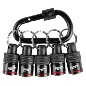 48-32-4537 Branded 5-piece Hex Bit Holder With Carabiner