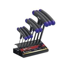 T34101 Brighton Best Proferred Tools 8pc T Handle Hex Wrench Set Metric
