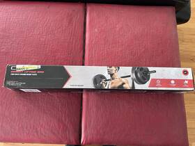 60t3b Cap 3 Piece Barbell 5 Weightlifting Bar Capacity New Collars Model- Rbb
