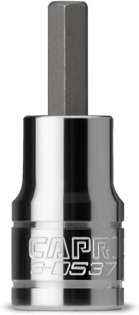 Capri Tools 886352305372 6 Mm Hex Bit Socket 3/8-inch Drive Metric 3/8 Inch Dr