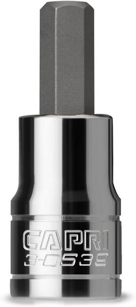 3-0539 Capri Tools 886352305396 8 Mm Hex Bit Socket 3/8-inch Drive Metric
