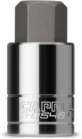 3-0546 Capri Tools 886352305464 19 Mm Hex Bit Socket 1/2-inch Drive Metric