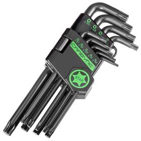 Carbyne 790404999573 9piece Long Arm Torx Wrench Set Key Set/star Set. Includes T10 To