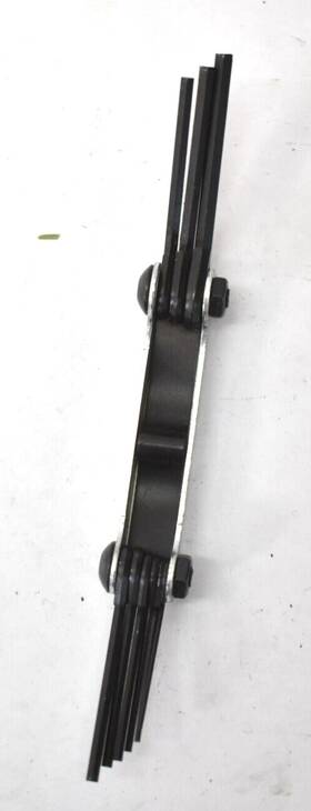 9s-1742 Cat Caterpillar Fractional Hex Key Wrench Tool Genuine Oem 9 Set
