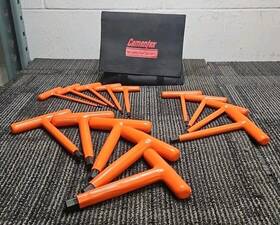 14t580 Cementex Insulated T-handle Hex Wrench Set - 14pc