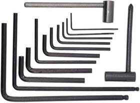 Mx-202303-18 Cheerock 13pcs Guitar Allen Wrench Set 4mm And 5mm Lengthened Ball End Wrenches 7mm