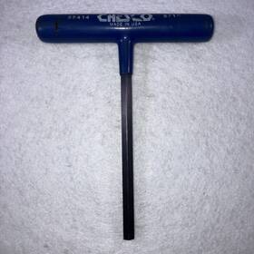 85314 Chesco Hex Key Allen Wrench T Handle Sae 5/16 Inch Made In Usa Vintage Tools