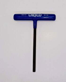 85414 Chesco Hex Key Allen Wrench T Handle Sae 5/16 Inch Made In Usa