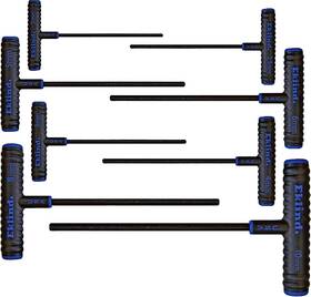 64908 Company 313097726730 Power-t Handle Hex Key Allen Wrench - 8pc Set Metric Mm Sizes 2-10 9in Sh
