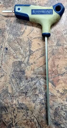 Cbs-th332 Cornwell Hex T-handle 3/32