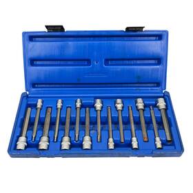 Cbs1402sxl Cornwell 14 Pc 1/4 Inch And 3/8 Drive Sae/metric Hex Bit Socket Set