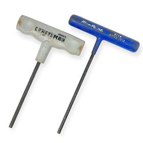 45653 Craftsman Blue Point Awgg 1612 5mm 3/16 T Handle Hex Allen Wrench 2 Pcs