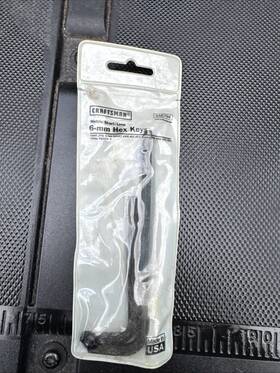 46794 Craftsman Sears Usa Nos Metric 6mm Hex Key Set Long Short