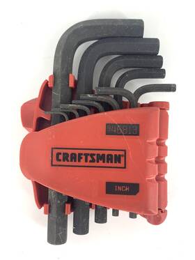 946813 Craftsman 646813 11 Piece Allen Wrench Set Pn Sae In Case