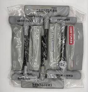 946293 Craftsman Metric Ball End T-handle Hex Key 7 Piece Made In Usa