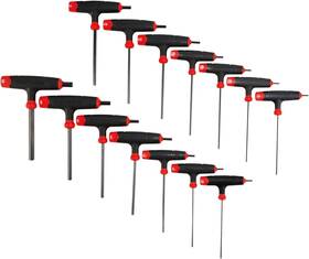 Cmht26001-2 Craftsman T-handle Allen Wrench Set Hex Keys Sae And Mm 14 Piece