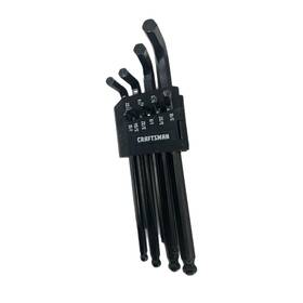 Cmht26009 Craftsman Ball End Hex Key Set Sae/metric 10 Piece