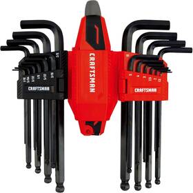 Cmht26028 Craftsman Universal L-to-t Allen Wrench Hex Key Set 20 Piece
