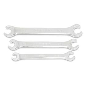 Cfnws0-05 Crescent 3 Piece Sae Flare Nut Wrench Set - Silver