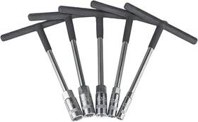 Cypress-mt-0518 T Handle Metric Socket Wrench Set 8mm-14mm Black Rubber Coated Chrome Van Cypress-mt-0518 T Handle Metric Socket Wrench Set 8mm-14mm Black Rubber Coated Chrome Van
