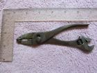 Dh10 Diamond Vintage Duluth Combination Pliers Adjustable Wrench Rare Usa