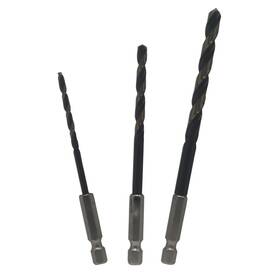 Poudwctmn3 Drill America 3 Piece Quick Change Cobalt Set With Hex Shank 1/8