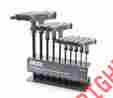Dsd009235unkwg4 Apex Tool Group Allen Wrench Set Ball End Driver T Handle Hex 10 Piece Key Bit Socket Sae 729161806541