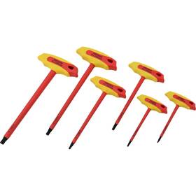 Dynamic 067965116368 Tools 6 Pc Insulated Metric T-handle Hex Key Set For Electri