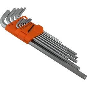 D043211 Dynamic Tools 13 Piece Sae Extra Long Hex Key Set .05 Inch - 3/8