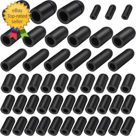 Easily 744110750249 Rubber Vacuum Caps Plug Kit 63 Pcs Assorted Plugs Hose End Assortme