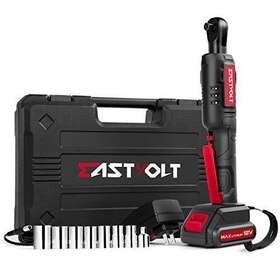 Eastvolt 414791202116 12v Cordless Electric Ratchet Wrench Set 3/8 Inch 35 Ft-lbs Power W