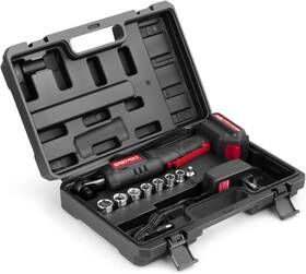 Eastvolt 445000946911 3/8 Inch Cordless Electric Ratchet 12v 35ft-lb With Battery And Charger Kit