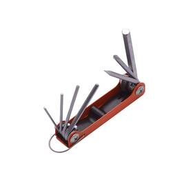 Edward Tools 758913612680 Folding Allen Wrench Set With Phillips And Flathead Screwdriver - Metric Hex