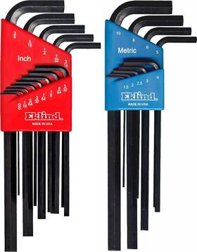 Eklind 037516102225 10222 Hex L-key Allen Wrench Combo- Long Inch / Mm 2 Sets 22pc