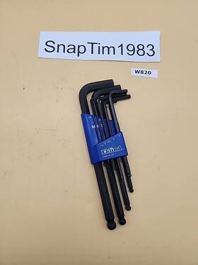 Eklind 190735794630 9 Piece Metric L-shape Hex Key Set Usa