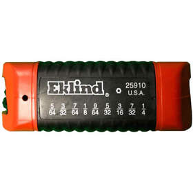 25910 Eklind Hex Key Folding Set Sae Security 9pieces