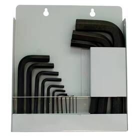 Eklind 313047645685 Hex-l Key Allen Wrench - 15-pieces Set Metric Mm Sizes 0.7-17 Short Series With