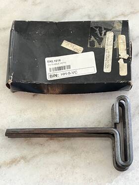 31616 Eklind 4 New 1/4 Inch X 6 L Standard Grip T-wrench Handle Hex Key Allen Usa