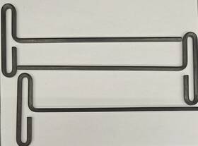 31914 Eklind 3-piece 7/32 Inch X 9 T-handle T-key Hex Allen Key Lot Set Usa