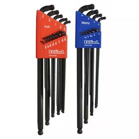 Eklind 445036688632 Combination Double-ball-hex-l Key Set Sizes0.050 Inch To 3/8 And Size 1.5