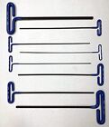 55208 Eklind Cushion Grip Hex T-key Allen Wrench 8pc Set Metric Mm Sizes 2-10