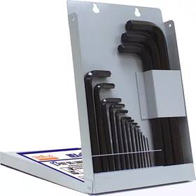 Eklind 711181174823 Ball-hex-l Key Allen Wrench - 13-pieces Set Metric Mm Sizes 1.3 Inch -17 L Se