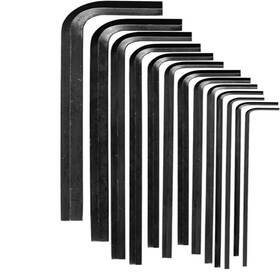 Eklind 744110765212 Sae Inch Sizes 0.050 To 3/8 L Series Hex-l Key Allen Wrench 13-piece Se